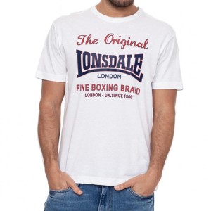 t-shirt original boxing bianca lonsdale LONSDALE - 1