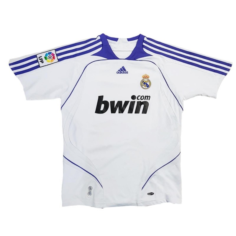 maglia real madrid home 2007-2008 bambino ADIDAS - 1