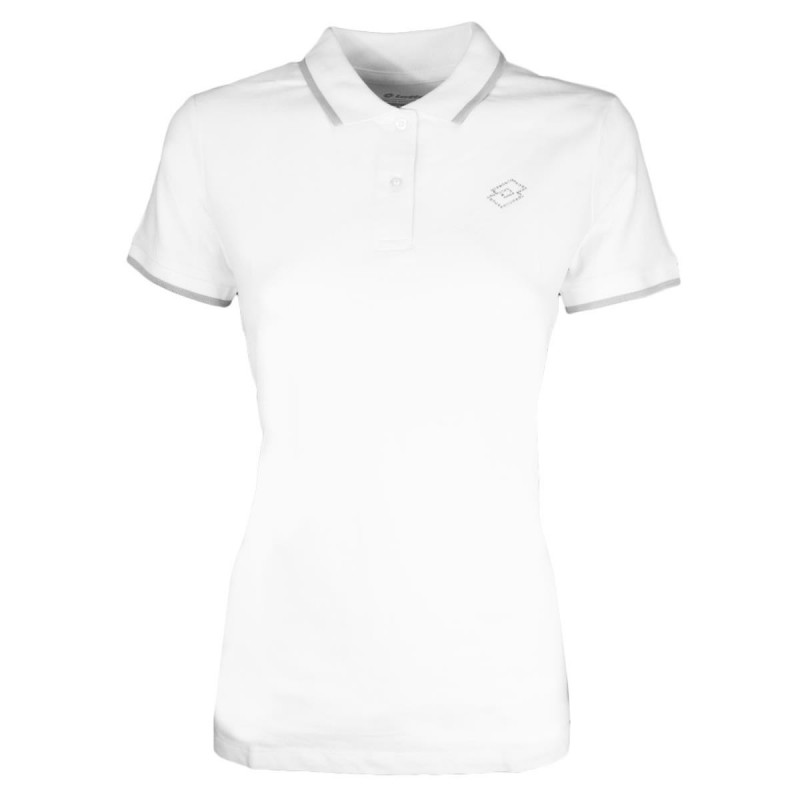 polo bianco perla donna lotto LOTTO - 1