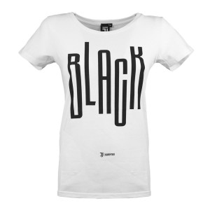 T-SHIRT BIANCA BLACK DONNA JUVENTUS MIGLIARDI - 1