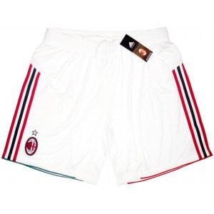 PANTALONCINI BIANCHI HOME AC MILAN 2012/2013 ADIDAS - 1