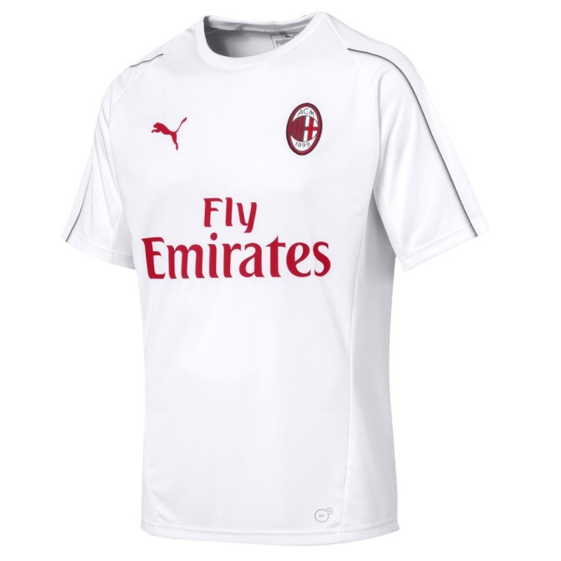 T-SHIRT ALLENAMENTO BIANCA AC MILAN PUMA - 1