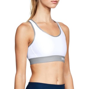 top tecnico donna bianco mid under armour UNDER ARMOUR - 1