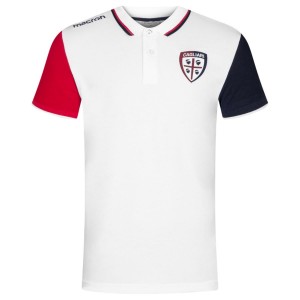 POLO BIANCA CAGLIARI 2017/2018 MACRON - 1