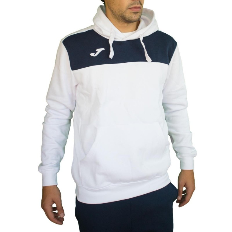 WHITE JOMA FLEECE HOODED SPORT TRACKSUITS JOMA - 2