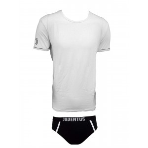 COMPLETO INTIMO BIANCO/NERO JUVENTUS PLANETEX - 1