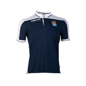 POLO BLU REAL SOCIEDAD MACRON - 1