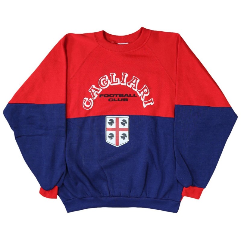 FELPA GIROCOLLO CAGLIARI 1990 1991