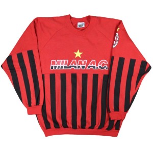 FELPA GIROCOLLO MILAN 1990/1991 PARMALAT - 1