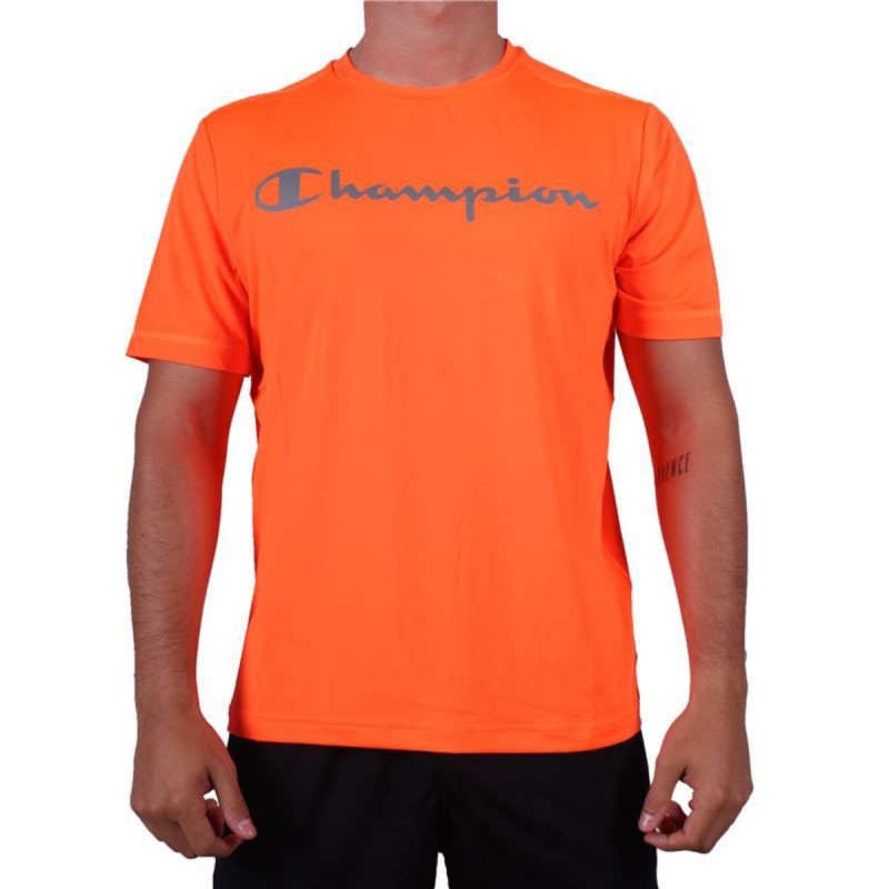 t-shirt arancione girocollo champion CHAMPION - 1