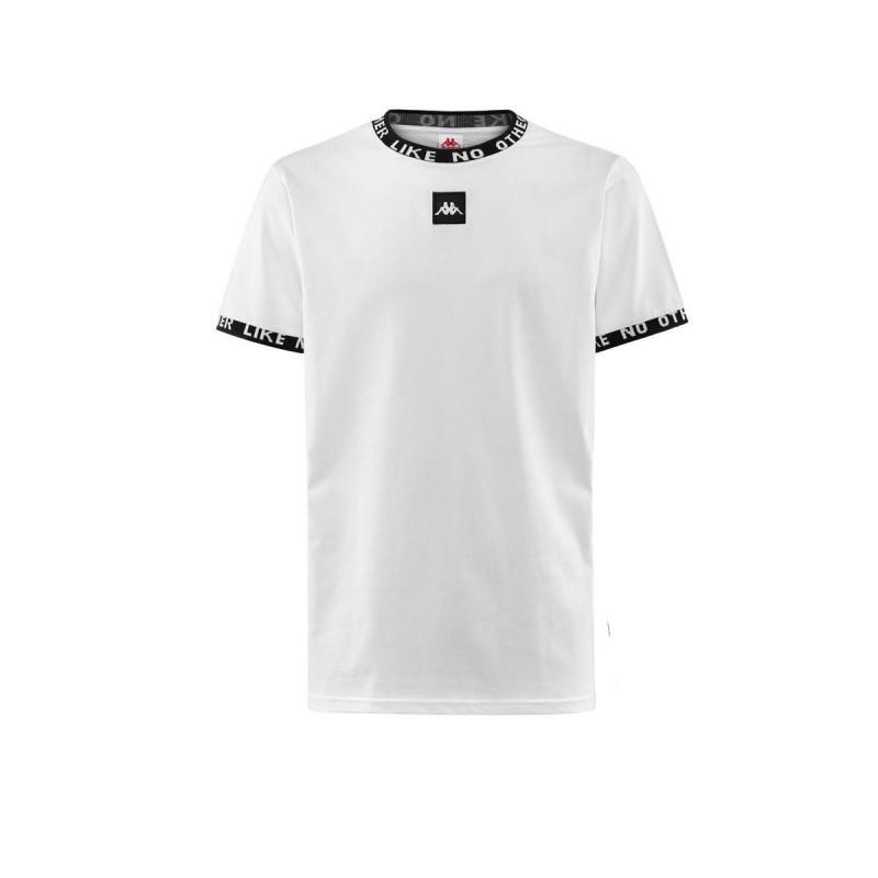 t-shirt bianca logo0 kappa KAPPA - 1