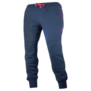 PANTALONE FELPATO BLU/ROSSO CAGLIARI MACRON - 2