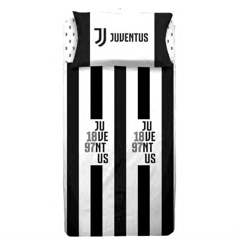 COMPLETO LETTO MATRIMONIALE FC JUVENTUS NOVIA - 1