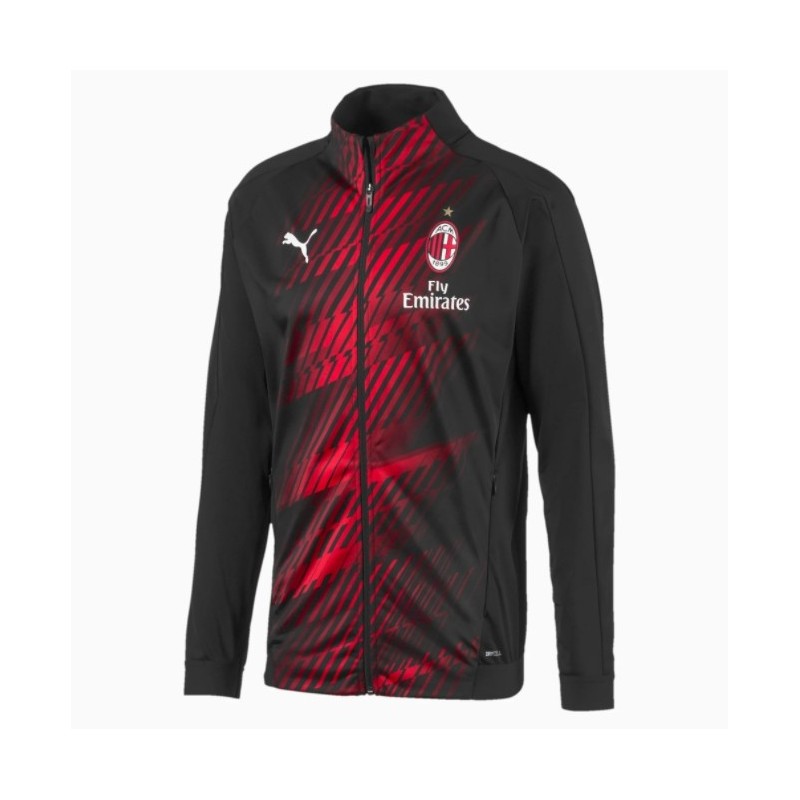 GIACCA AC MILAN FULL ZIP NERA PUMA - 1