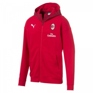 FELPA ROSSA FULL ZIP MILAN 2019/2020 PUMA - 1