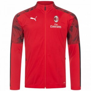 GIACCA AC MILAN FULL ZIP ROSSA 2019/2020 PUMA - 1