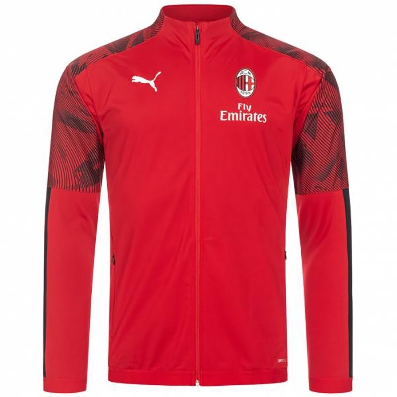 GIACCA AC MILAN FULL ZIP ROSSA 2019/2020 PUMA - 1