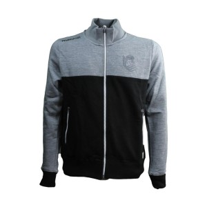 FELPA FULL ZIP GRIGIA REAL SOCIEDAD MACRON - 2