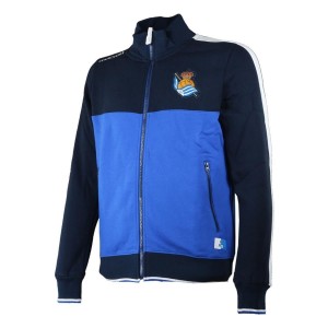 FELPA FULL ZIP NAVY/ROYAL REAL SOCIEDAD MACRON - 2