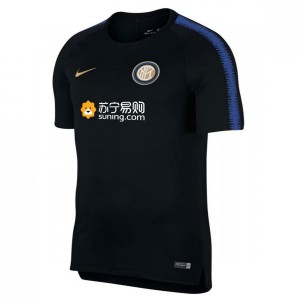 FC INTER T-SHIRT BREATHE SQUAD NERA BAMBINO NIKE - 1