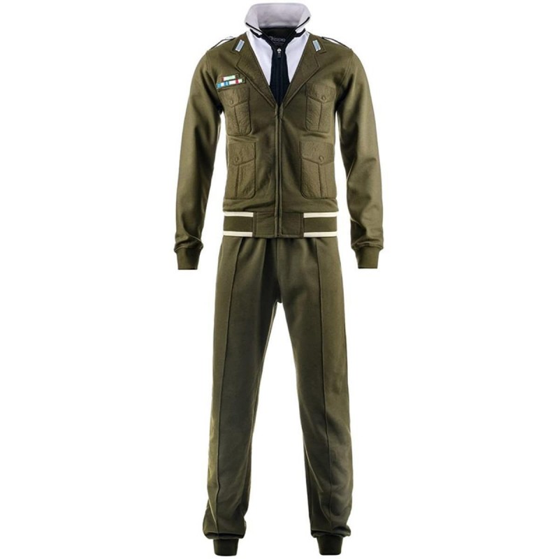 tuta sartoriale verde kappa