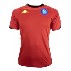 t-shirt napoli allenamento team rossa KAPPA - 1