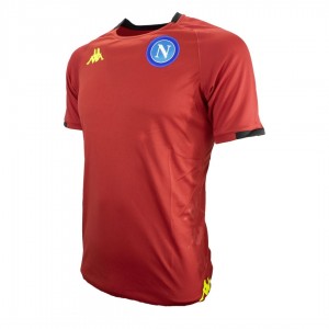 t-shirt napoli allenamento team rossa KAPPA - 3