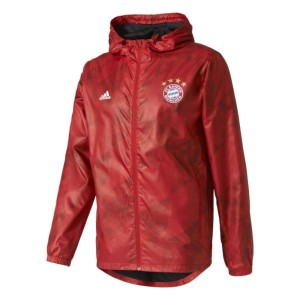 giacca a vento rossa bayern monaco ADIDAS - 1