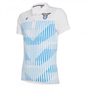 POLO LAZIO BIANCA BAMBINO 2019/2020 MACRON - 1