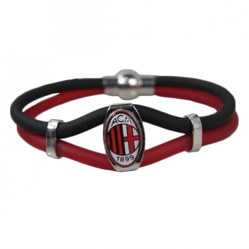 BRACCIALE PVC DOPPIO LACCIO MILAN ISITEC - 1