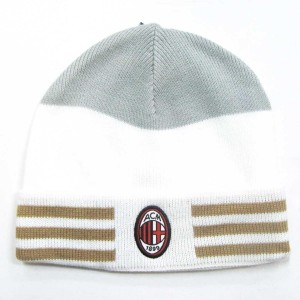 AC MILAN HAT WOOL WHITE STRIPED ADIDAS - 1