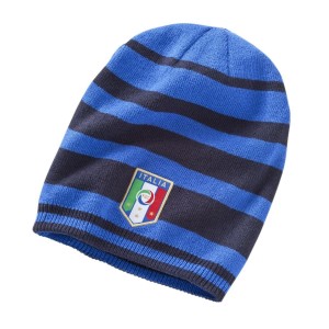 cappello lana blu italia...