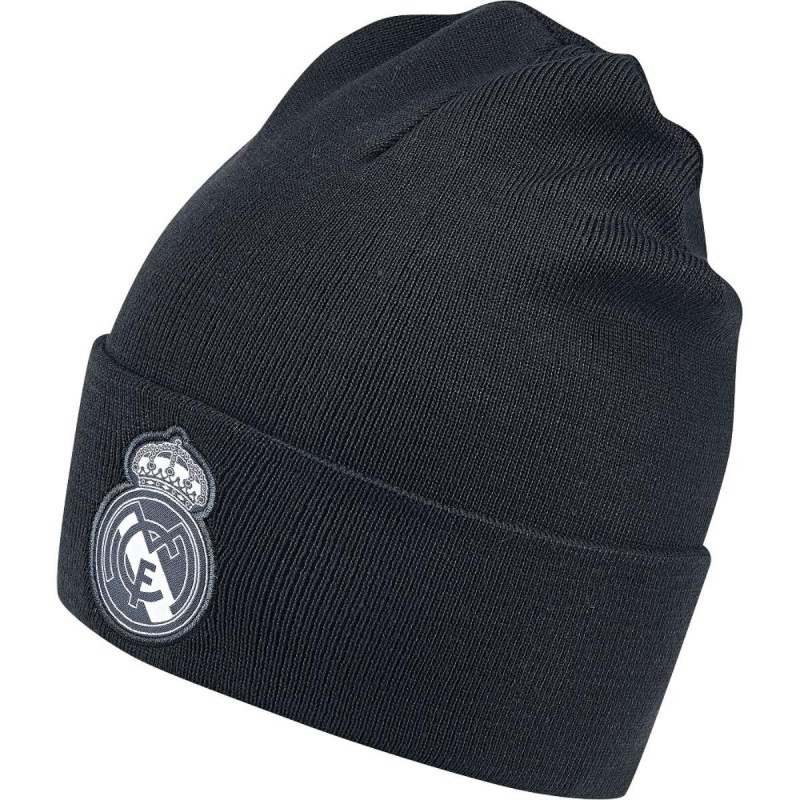 CAPPELLO LANA NERO BAMBINO REAL MADRID ADIDAS - 1