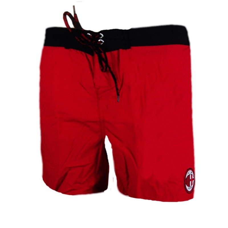 COSTUME SHORT ROSSO BAMBINO AC MILAN AMISTAD - 1