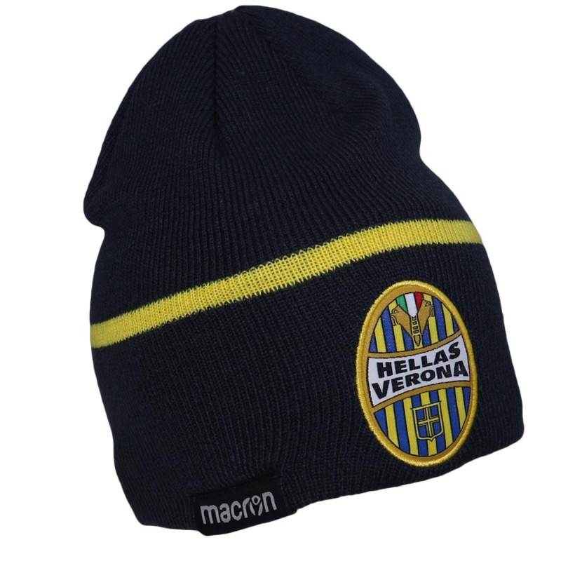 cuffia lana blu hellas verona MACRON - 1