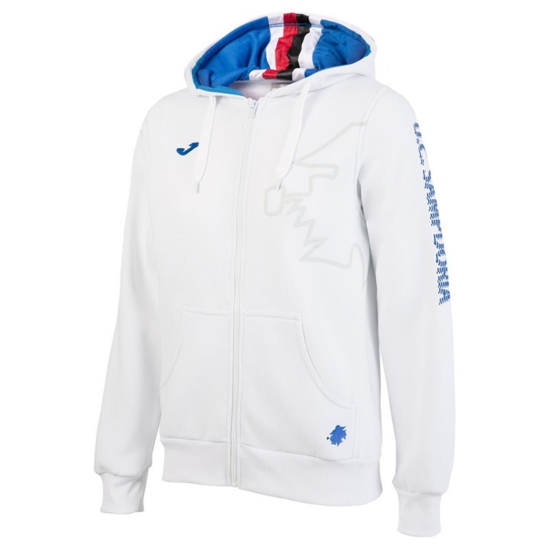 FELPA BIANCA DONNA SAMPDORIA