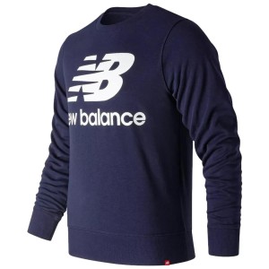 felpa girocollo blu new balance NEW BALANCE - 1