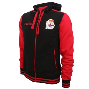 SWEATSHIRT RED/BLACK DEPORTIVO LA CORUNA MACRON - 2