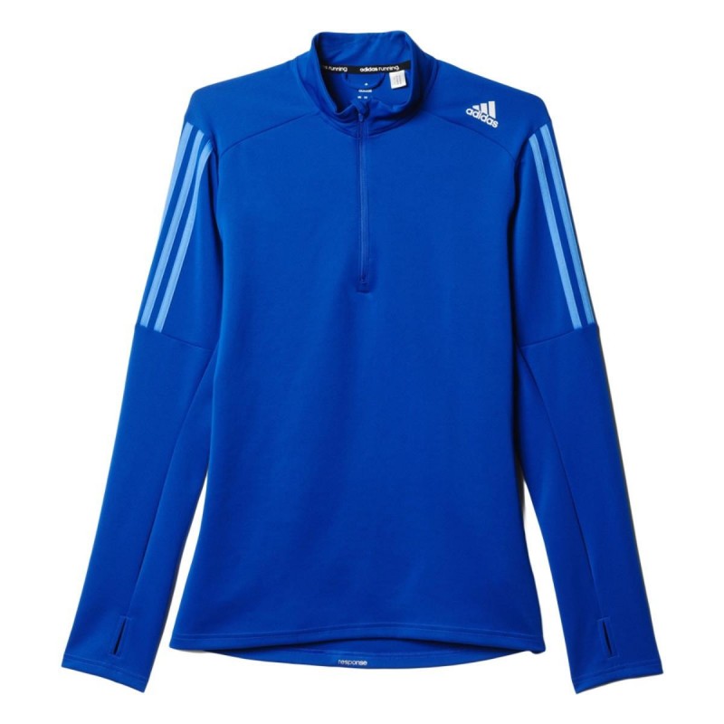 felpa running rs ls adidas blu ADIDAS - 1