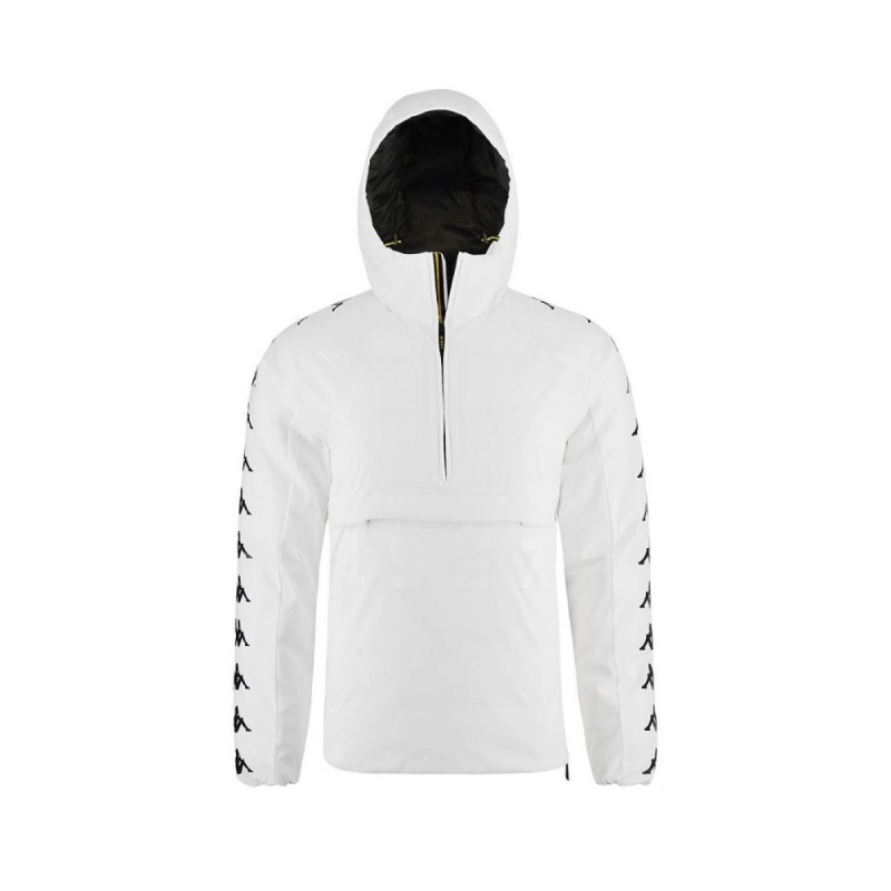 JACKET WITH HOOD WHITE KAPPA Kappa - 1