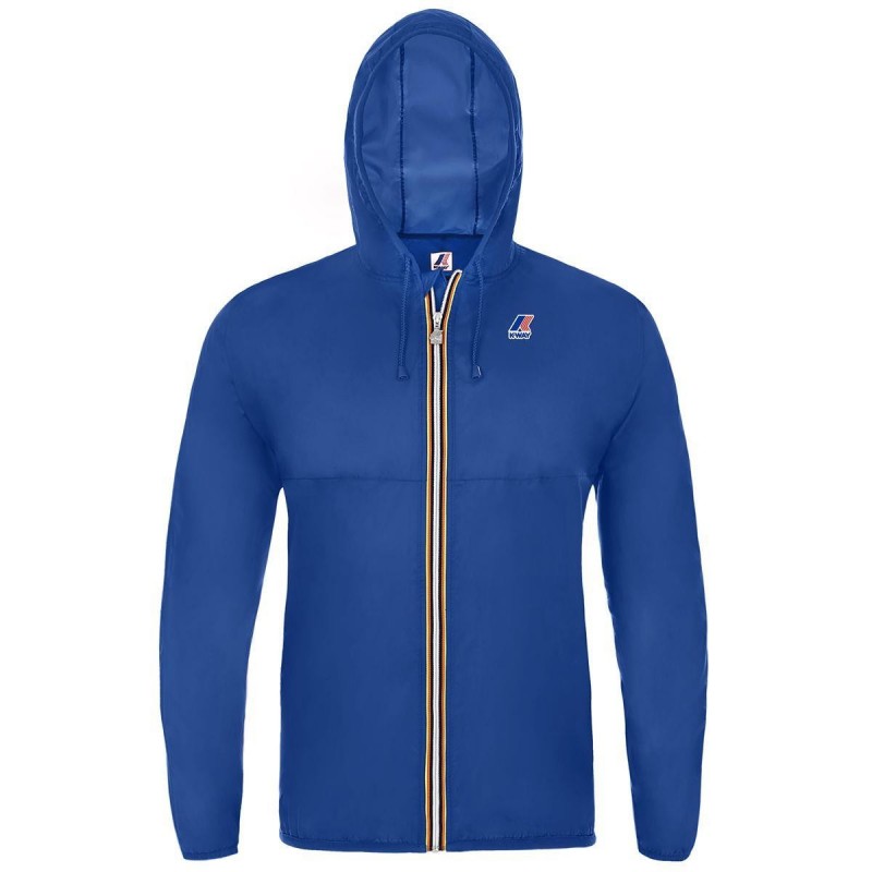 K-WAY IMPERMEABILE NAVY CON CAPPUCCIO Kappa - 1