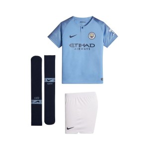 KIT HOME BAMBINO MANCHESTER CITY 2018/2019 NIKE - 1