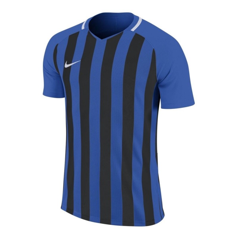 maglia da calcio nero blu nike