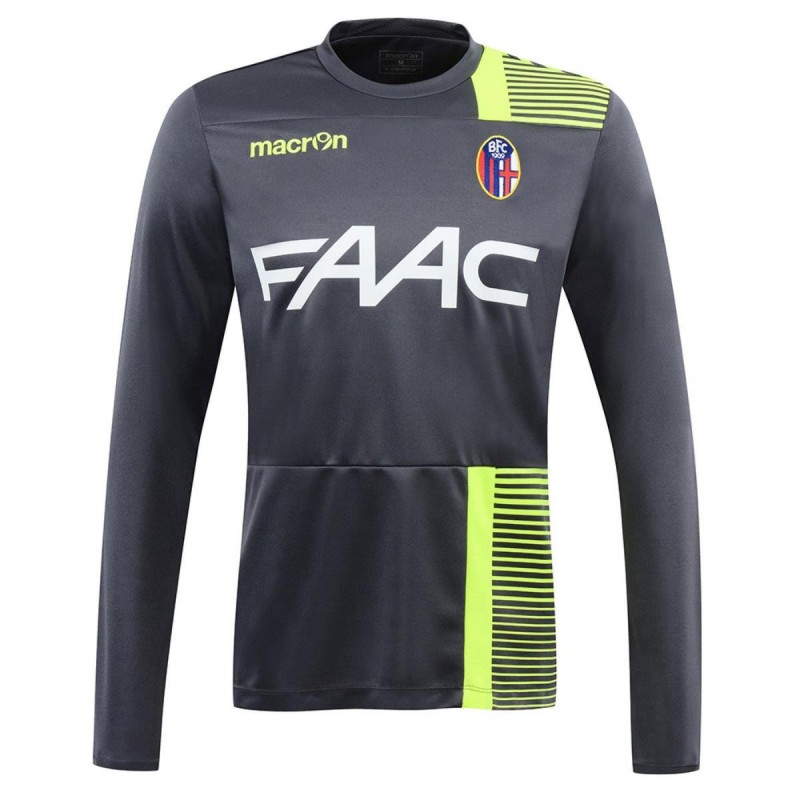 BOLOGNA JERSEY PREMATCH GREY ML MACRON - 1