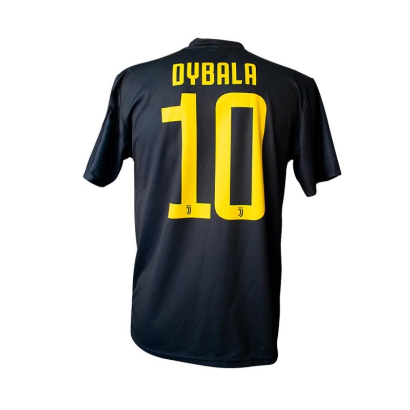 REPLICA BLACK JERSEY DYBALA FOR KIDS JUVENTUS MIGLIARDI - 1