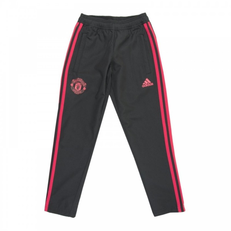 pantaloni bambino neri manchester united ADIDAS - 1