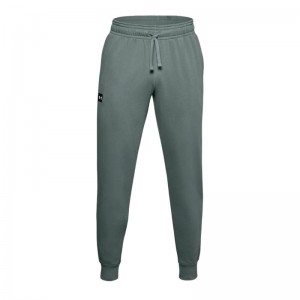 pantaloni felpati uomo grigi under armour UNDER ARMOUR - 1