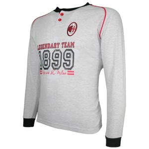 PIGIAMA SERAFINO GRIGIO/ROSSO RAGAZZO AC MILAN PLANETEX - 2