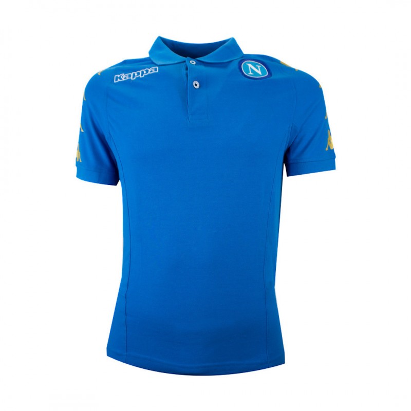 POLO NAPOLI TEAM BLU/ORO Kappa - 1