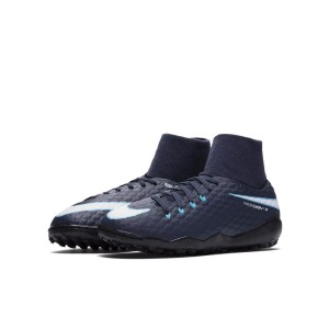 scarpe da calcetto nike hypervenom phelon iii dynamic blu bambino NIKE - 3